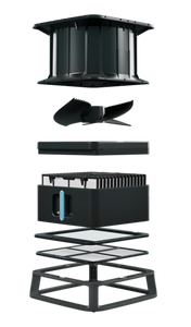 Brio 650 - Standalone Room Air Purifer
